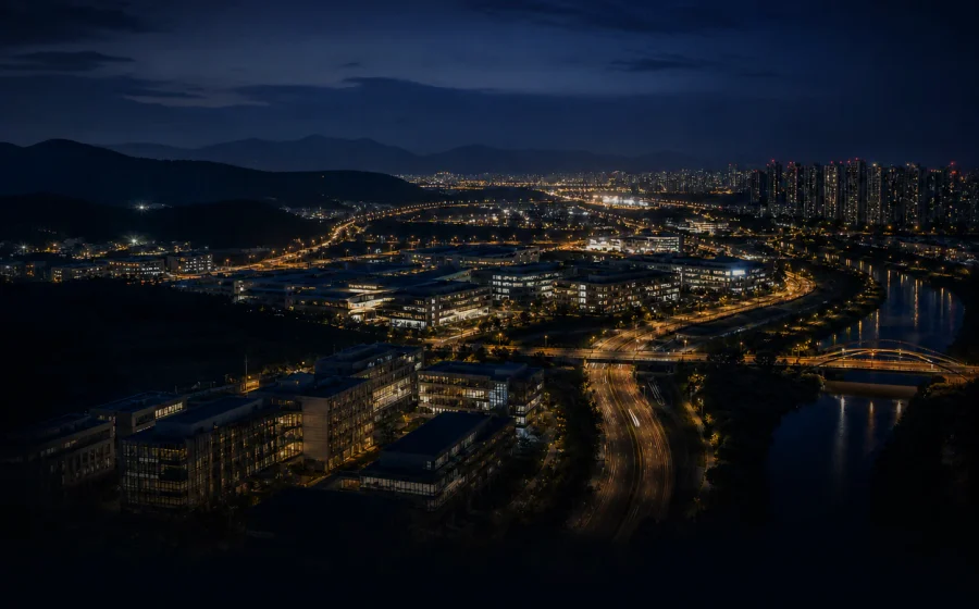 충청권 지역 전경