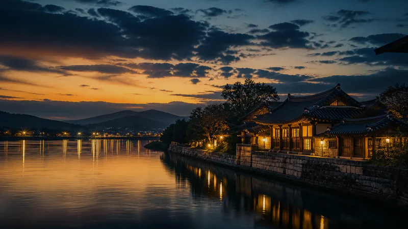 안동 지역 전경