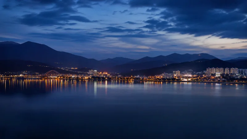 춘천 지역 전경