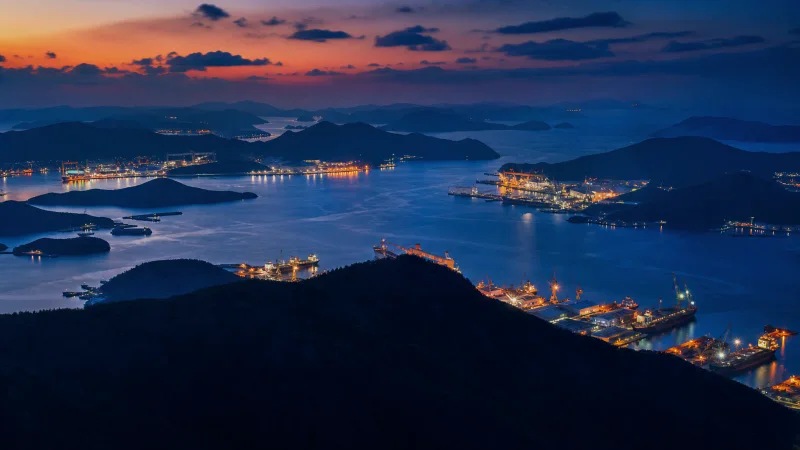 거제 지역 전경