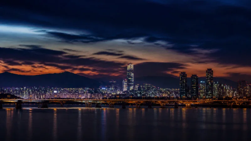 구리 지역 전경