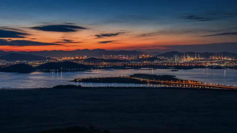 전남광주통합특별시 지역 전경