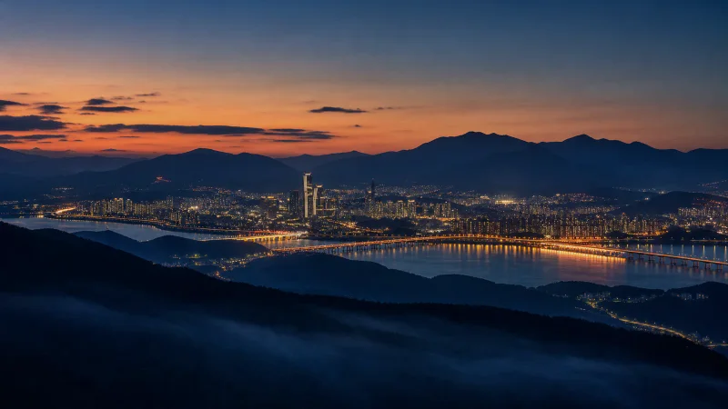 남양주 지역 전경