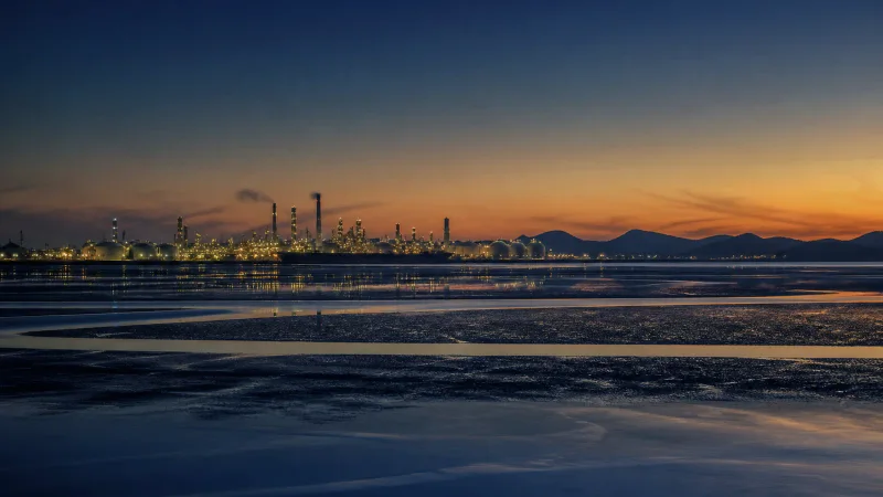 서산 지역 전경