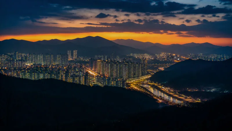 의정부 지역 전경