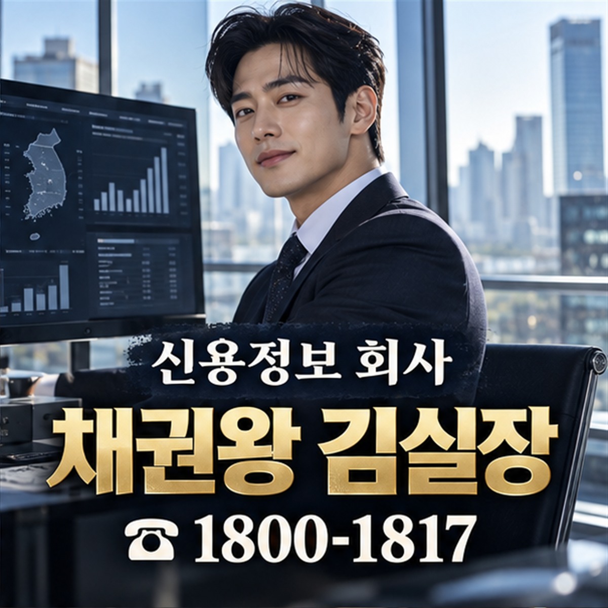 신용정보 회사 채권왕 김실장 대표이미지