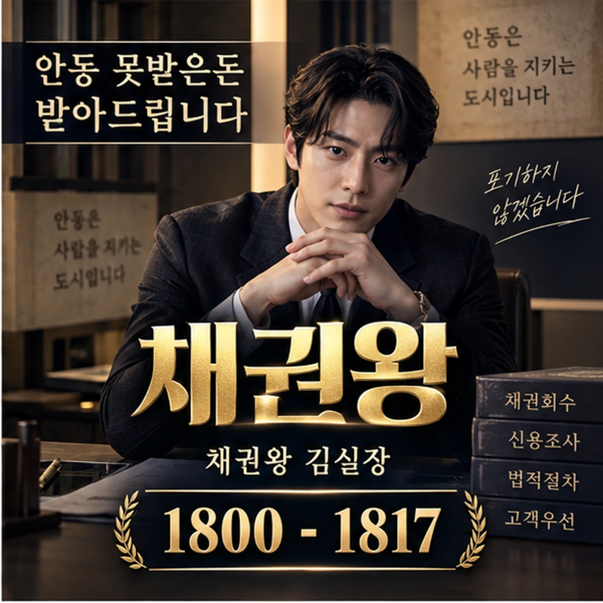 안동 못받은돈 받아드립니다 채권왕 대표 이미지