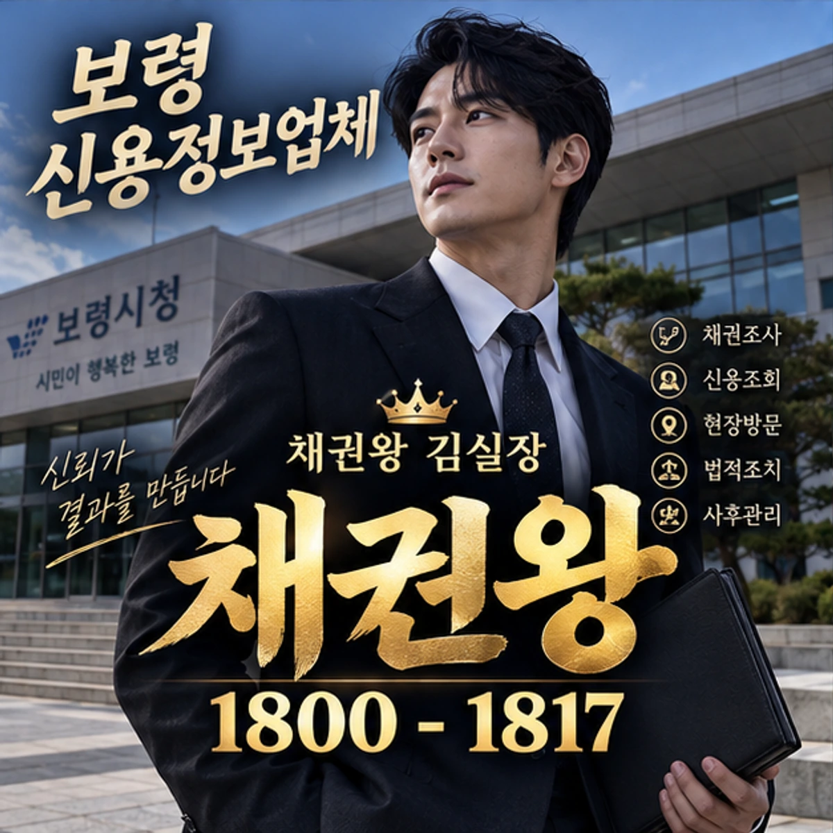보령 신용정보업체 채권왕 대표 이미지