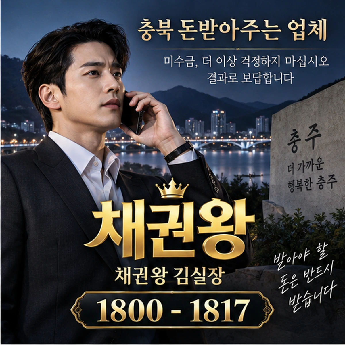 충북 돈받아주는 업체 채권왕 대표 이미지