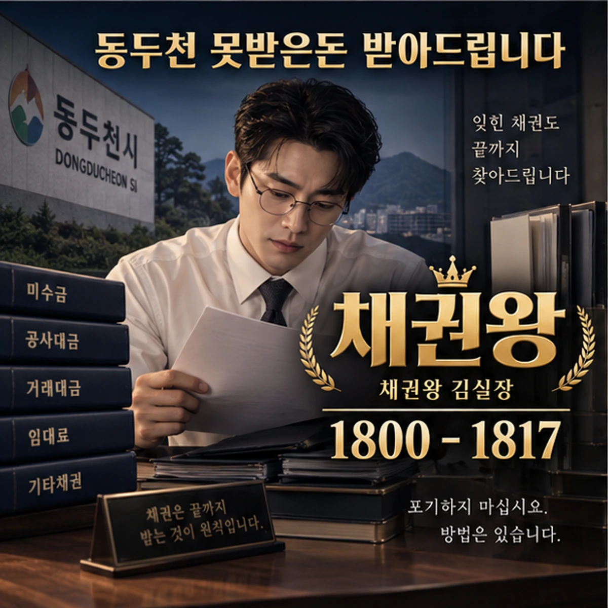 동두천 못받은돈 받아드립니다 채권왕 대표 이미지