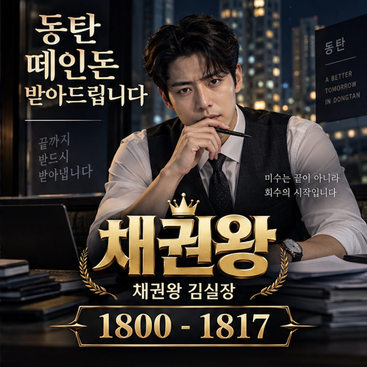 동탄 떼인돈 받아드립니다 채권왕 대표 이미지