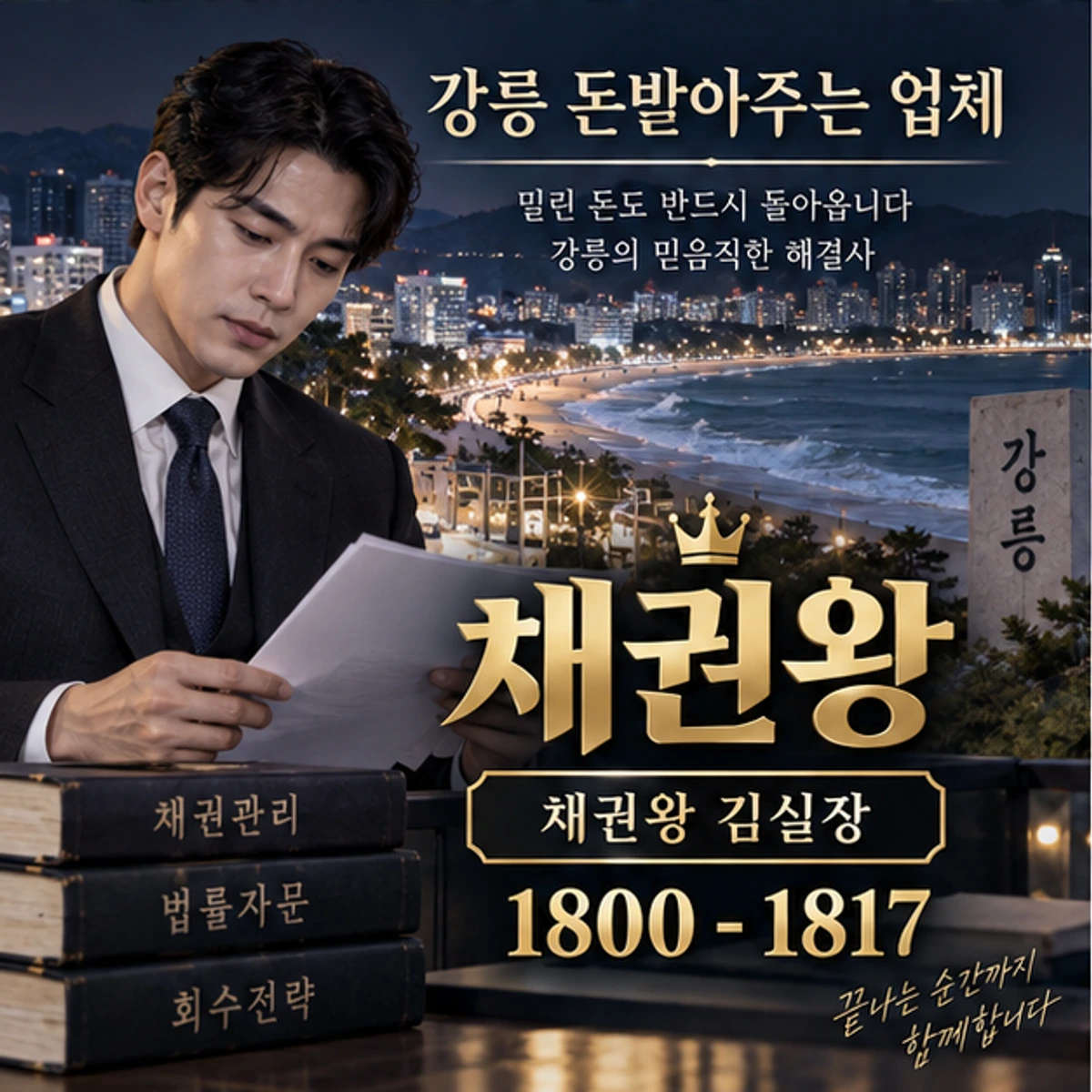 강릉 돈받아주는 업체 채권왕 대표 이미지