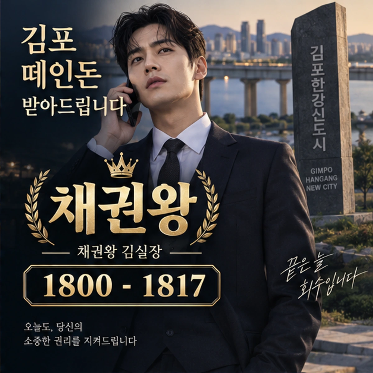 김포 떼인돈 받아드립니다 채권왕 대표 이미지