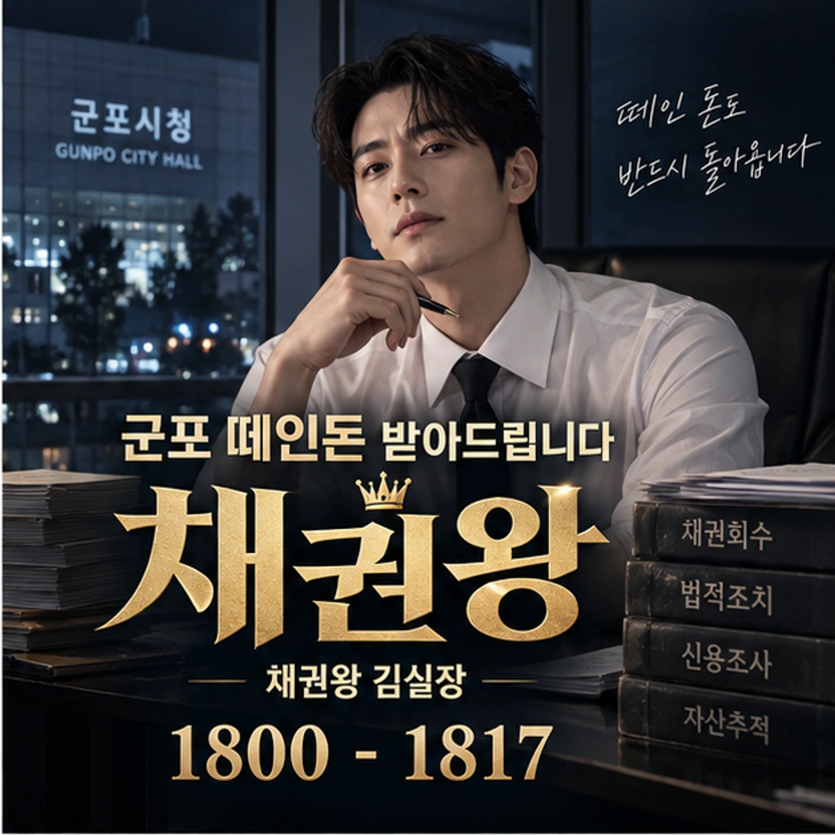 군포 떼인돈 받아드립니다 채권왕 대표 이미지