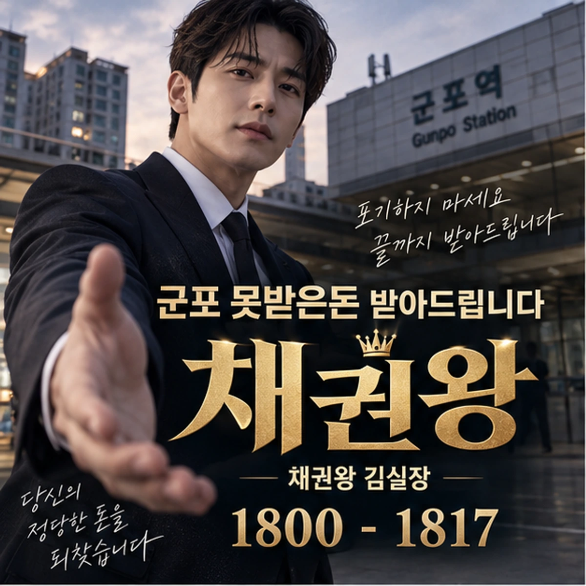 군포 못받은돈 받아드립니다 채권왕 대표 이미지