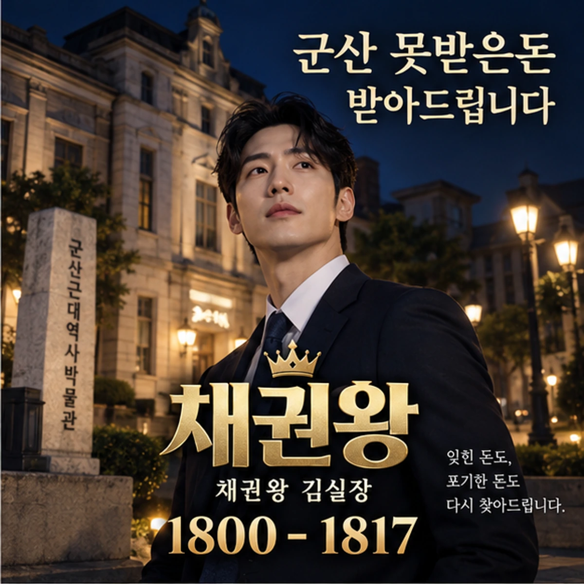 군산 못받은돈 받아드립니다 채권왕 대표 이미지