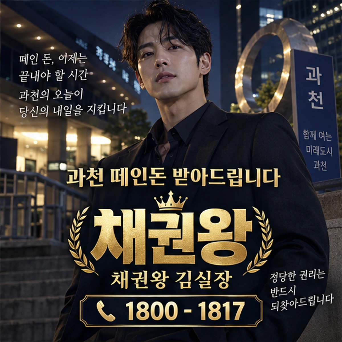 과천 떼인돈 받아드립니다 채권왕 대표 이미지