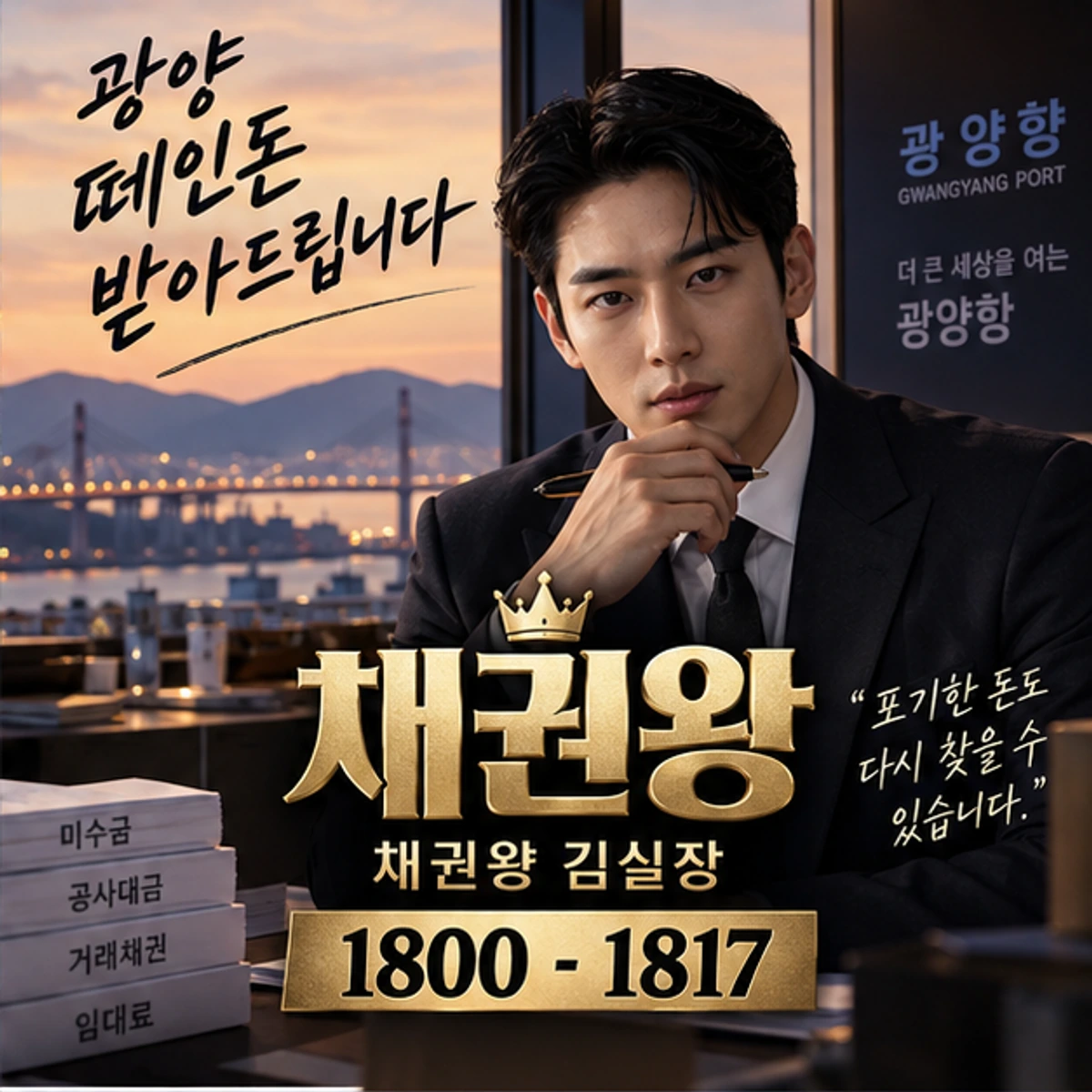 광양 떼인돈 받아드립니다 채권왕 대표 이미지