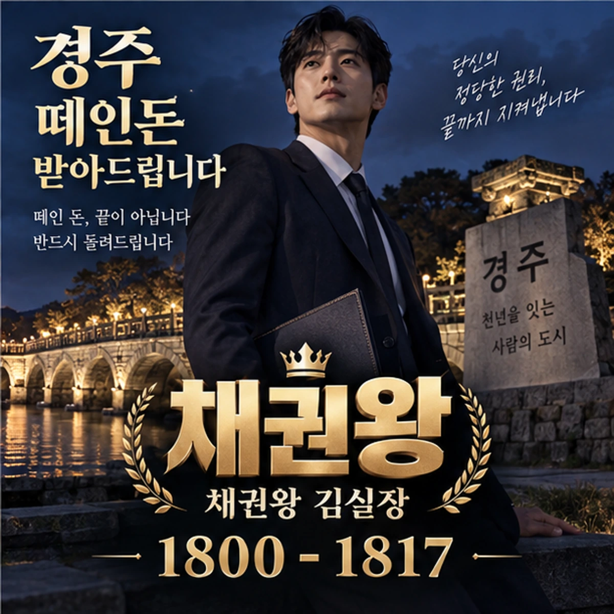 경주 떼인돈 받아드립니다 채권왕 대표 이미지
