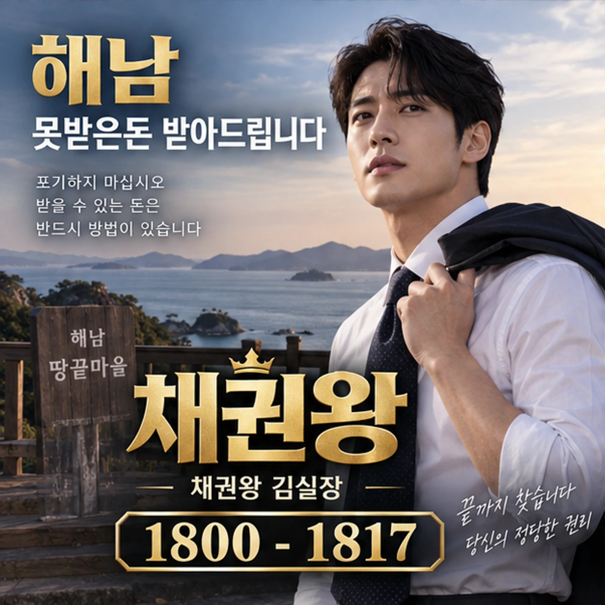 해남 못받은돈 받아드립니다 채권왕 대표 이미지