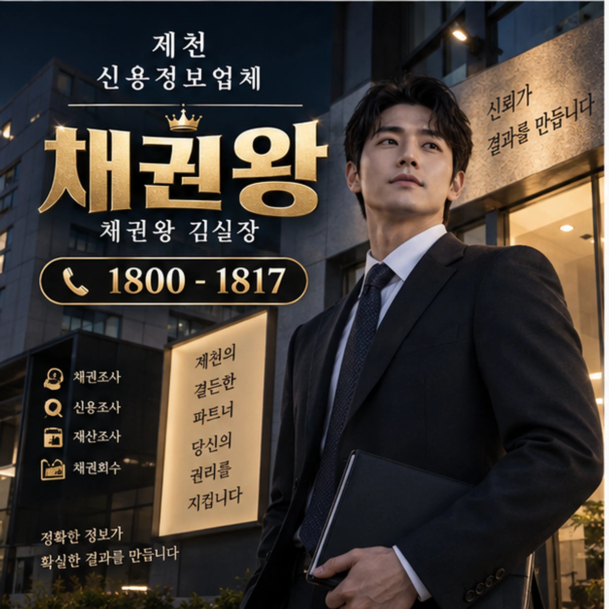 제천 신용정보업체 채권왕 대표 이미지