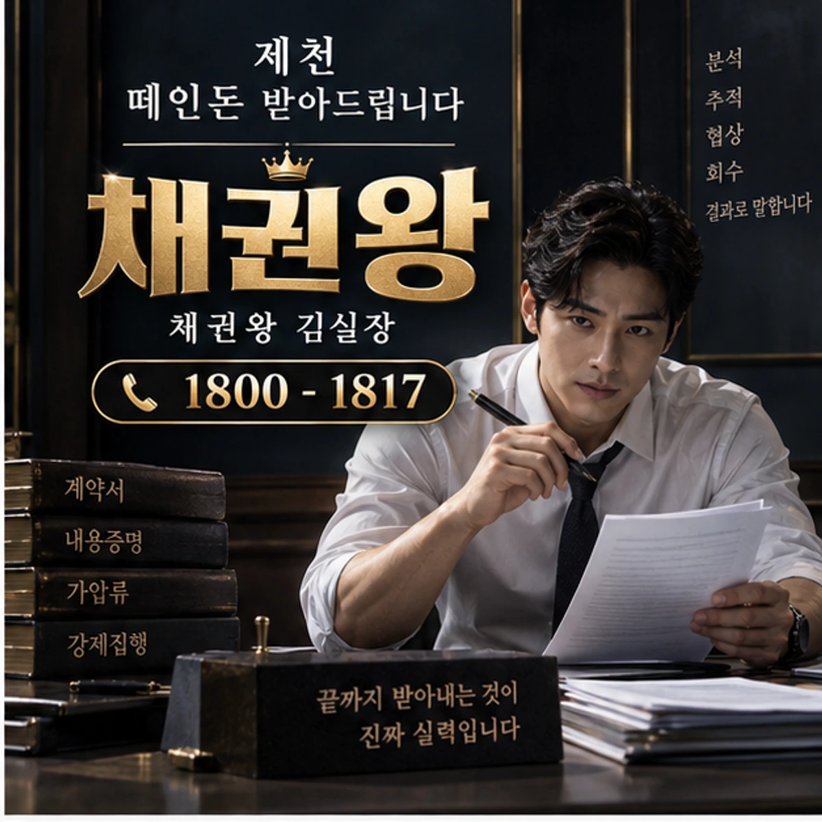 제천 떼인돈 받아드립니다 채권왕 대표 이미지