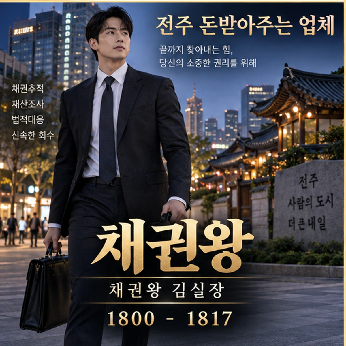 전주 돈받아주는 업체 채권왕 대표 이미지