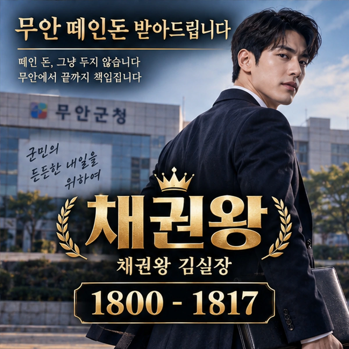 무안 떼인돈 받아드립니다 채권왕 대표 이미지