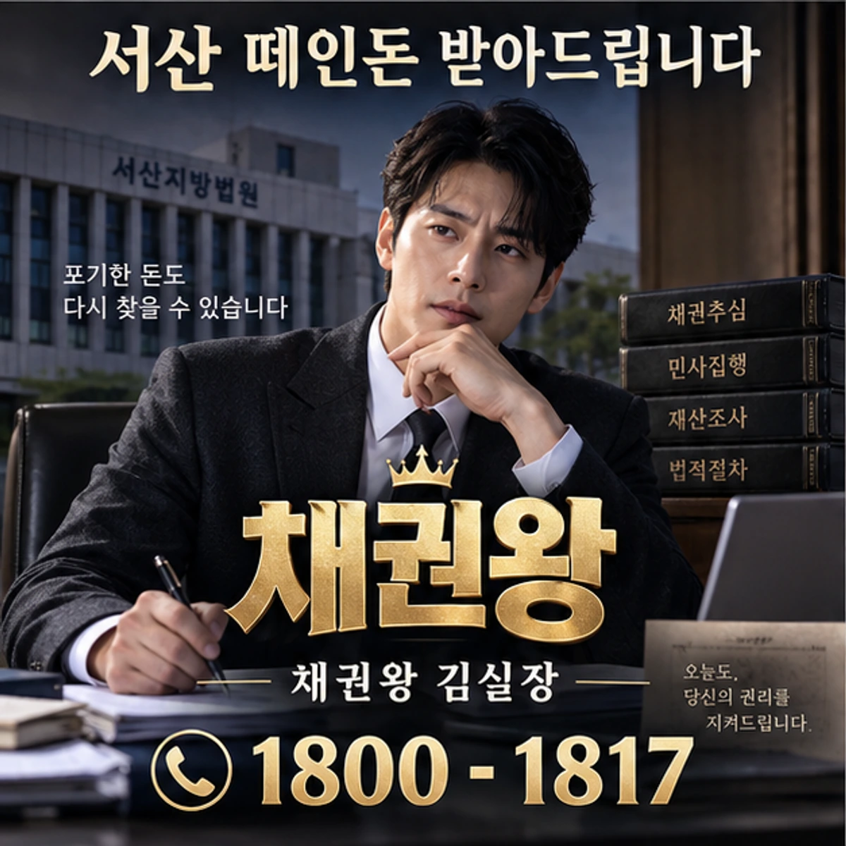 서산 떼인돈 받아드립니다 채권왕 대표 이미지