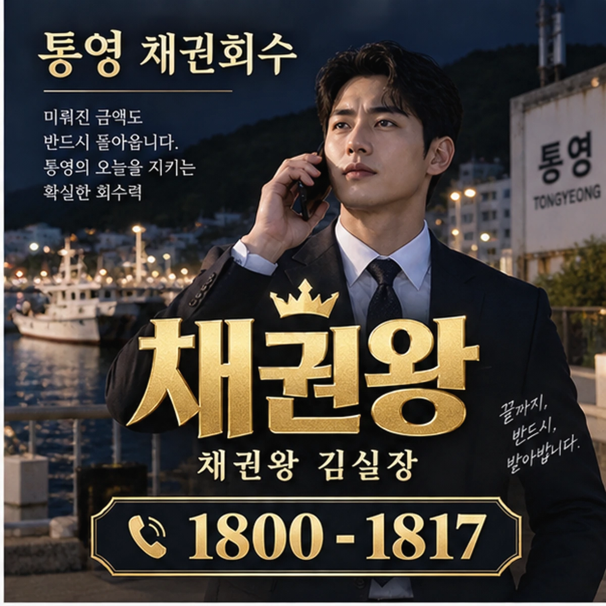 통영 돈받아주는 업체 채권왕 대표 이미지