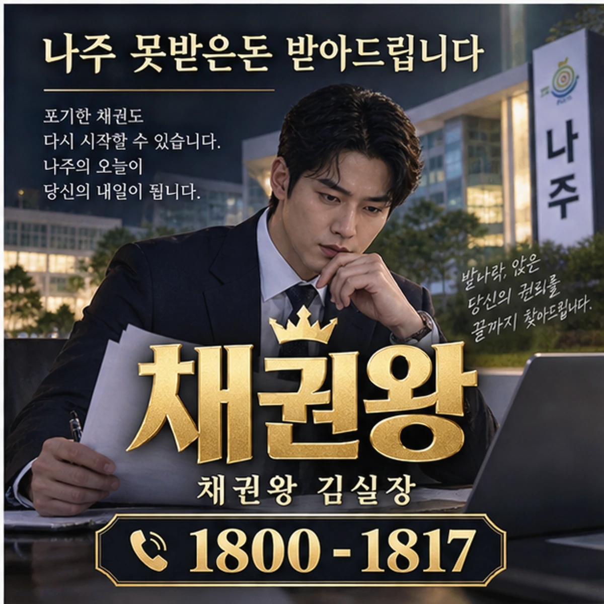 통영 떼인돈 받아드립니다 채권왕 대표 이미지