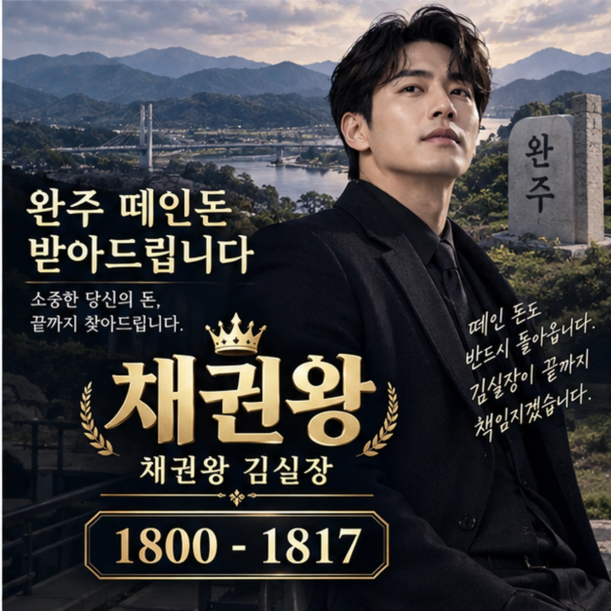 완주 떼인돈 받아드립니다 채권왕 대표 이미지