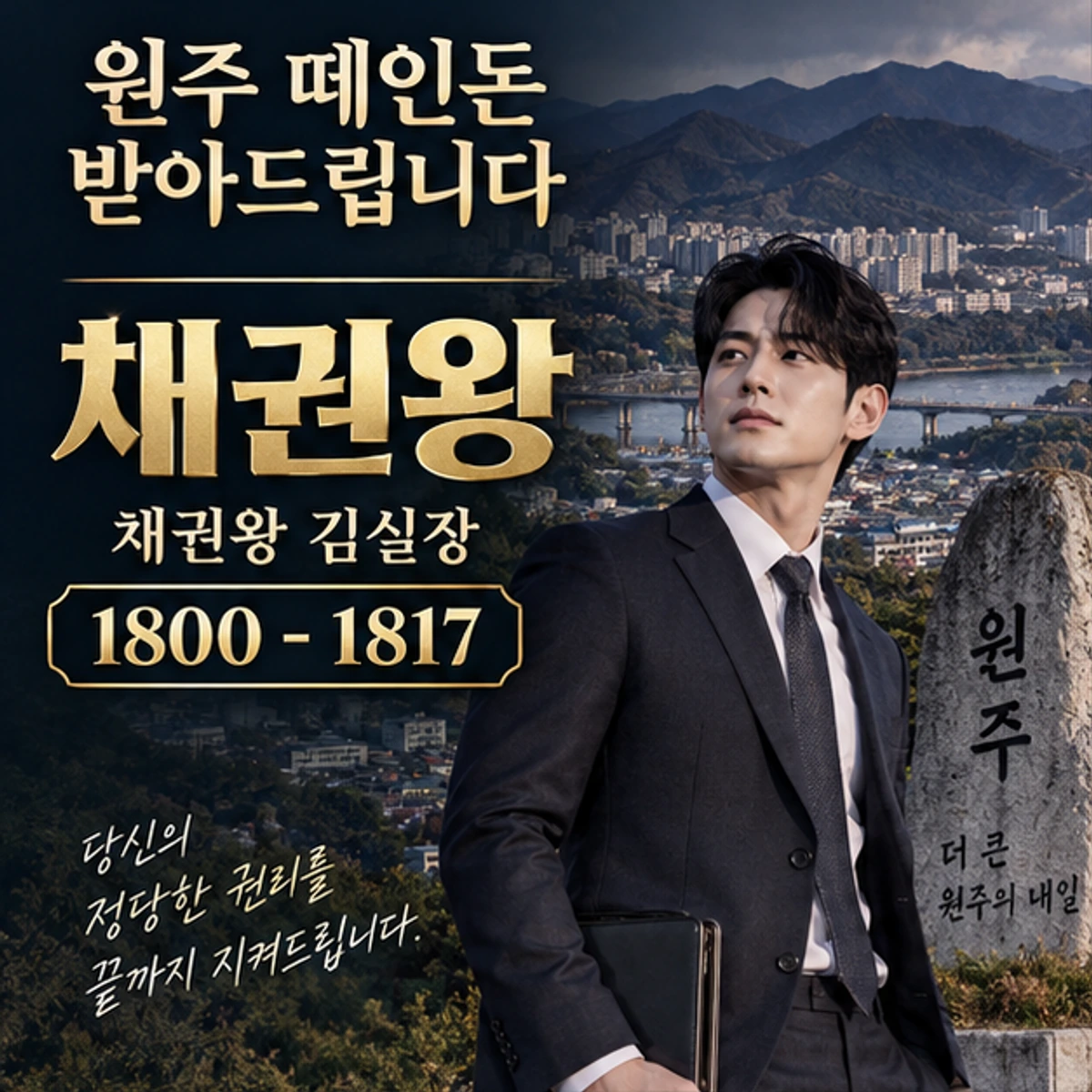 원주 떼인돈 받아드립니다 채권왕 대표 이미지