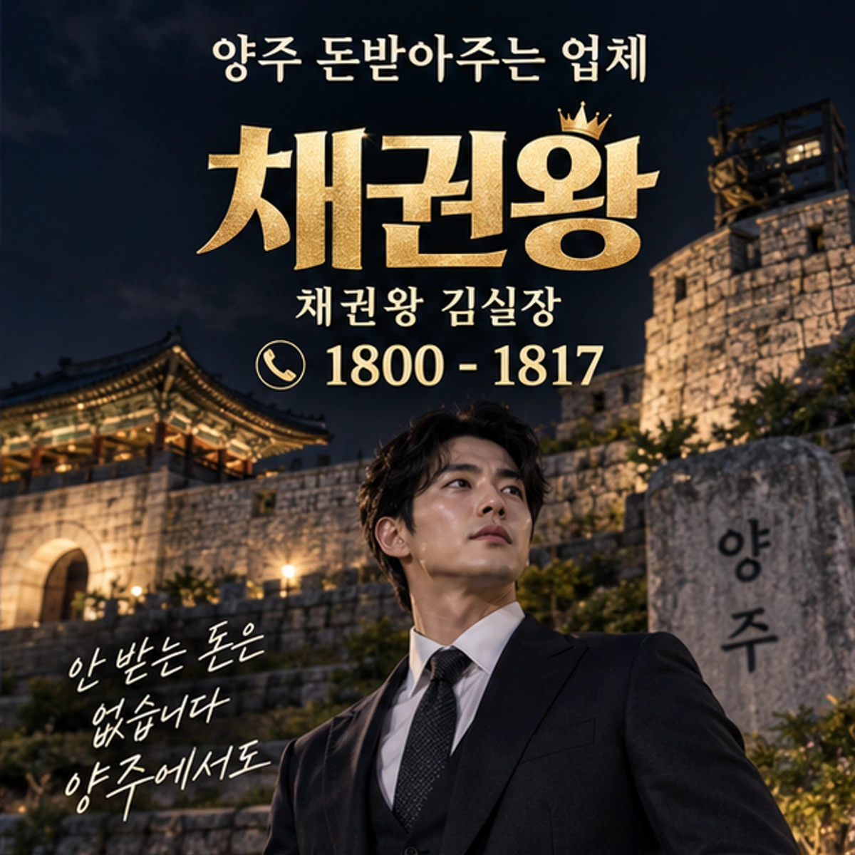 양주 돈받아주는 업체 채권왕 대표 이미지