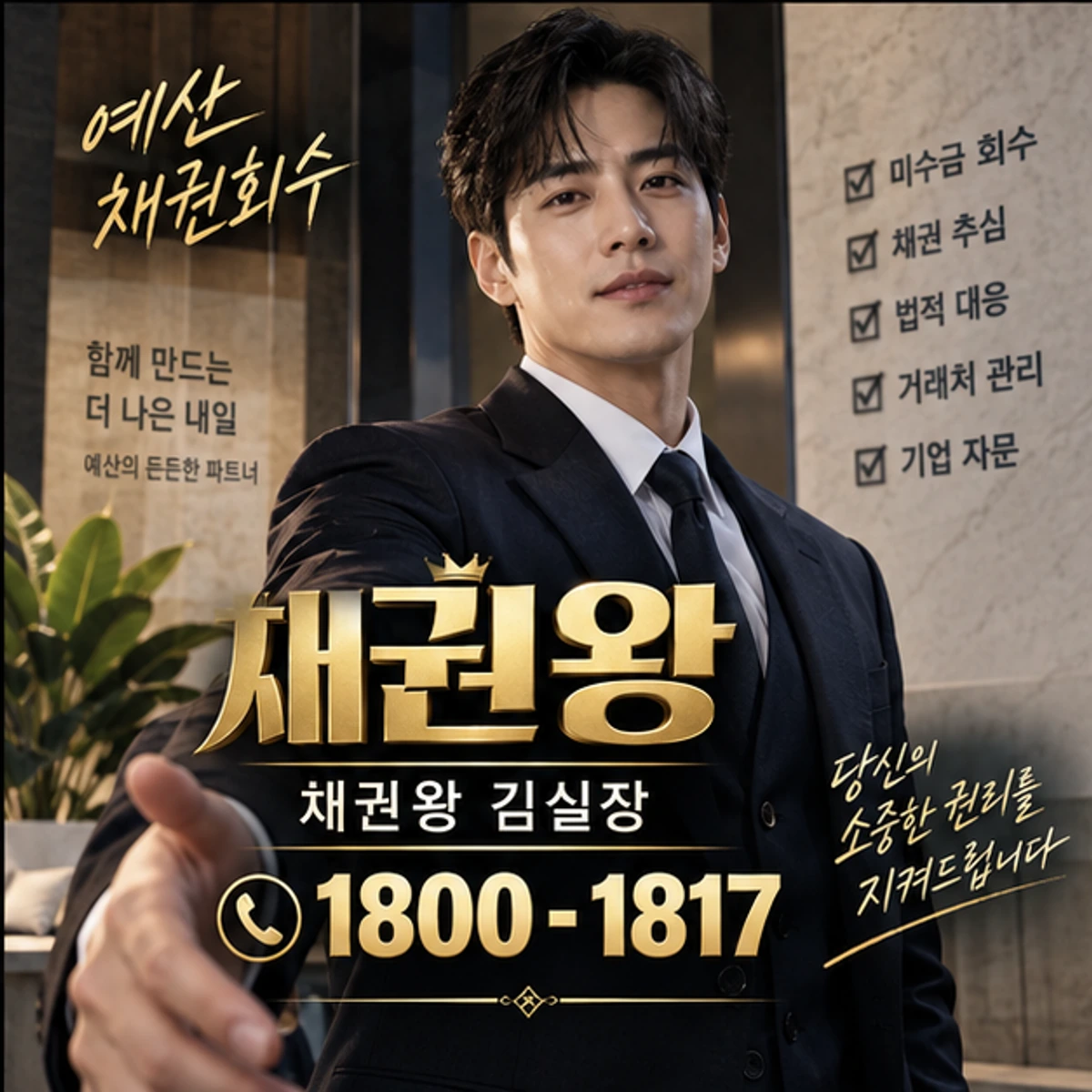 예산 채권회수 채권왕 대표 이미지