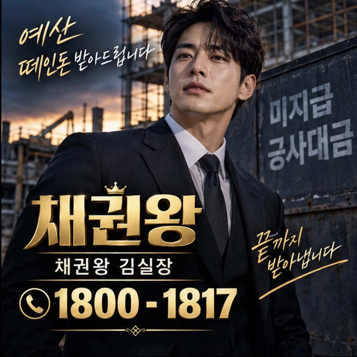 예산 떼인돈 받아드립니다 채권왕 대표 이미지
